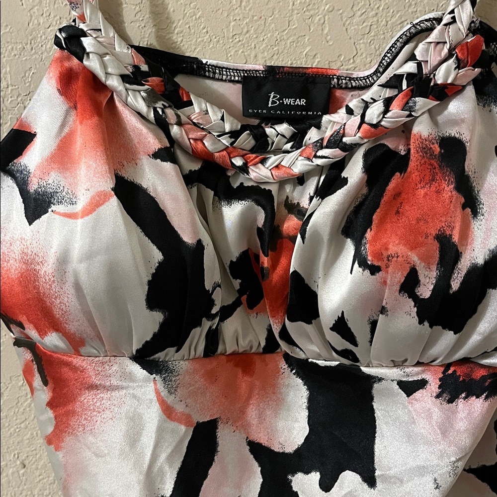 Bwear Floral Camisole - Black, White, and Red - Picture 3 of 3